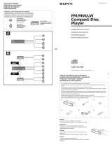 Sony CDX-4170R Installation guide