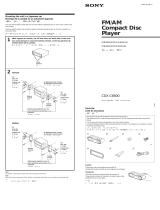 Sony CDX-C6600 Installation guide