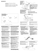 Sony MDX-C8970R Installation guide