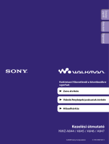 Sony NWZ-A847 User guide