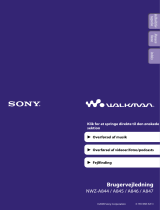 Sony NWZ-A847 Operating instructions