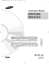 Samsung DVD-R120E User manual