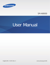 Samsung SM-A8000 User manual