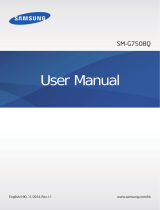 Samsung SM-G7508Q User manual