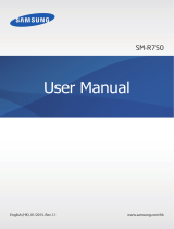 Samsung SM-R750 User manual