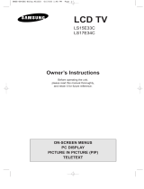 Samsung LS17E34C User manual