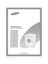 Samsung WF-F856 User manual