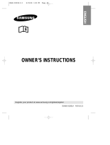 Samsung RL39WBSW User manual