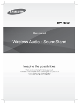 Samsung מקרן קול Soundbar H600 320 W 4.2Ch User manual