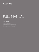 Samsung HW-M550 Owner's manual