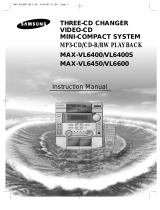 Samsung MAX-VL69 Owner's manual