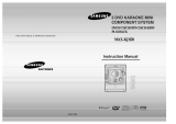 Samsung MAX-KJ650 User manual