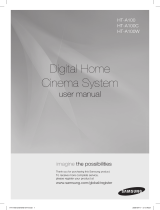 Samsung HT-A100 User manual