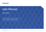 Samsung QB75H-TR User manual