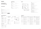 Samsung OM24E Quick start guide