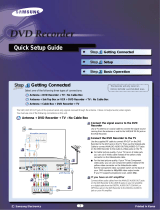Samsung DVD-R100 Quick start guide