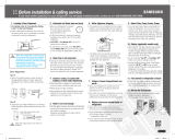 Samsung RF23HCEDBSG Installation guide