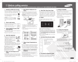 Samsung RF261BEAESR Quick start guide
