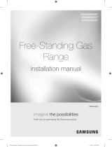Samsung NX58H5600SS Installation guide