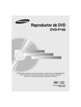 Samsung DVD-P185 User manual
