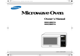 Samsung MW1180STA User manual