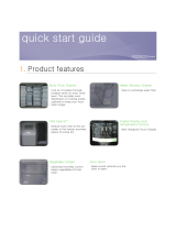 Samsung RS26DDAWP Quick start guide