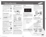Samsung RF263BEAESR Quick start guide