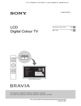 Sony KDL-32EX720 User manual