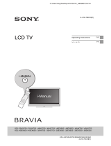 Sony KDL-55HX750 Operating instructions