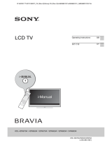 Sony KDL-32W600A User manual