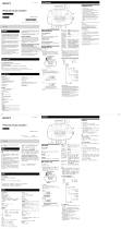 Sony ZS-S10CP Operating instructions