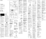 Sony ICF-C7IP Operating instructions