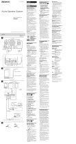 Sony SRS-D8 User manual