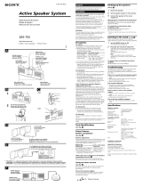 Sony SRS-T57 User manual