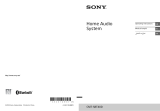 Sony CMT-SBT40D Operating instructions