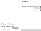 Sony MHC-V11 Operating instructions