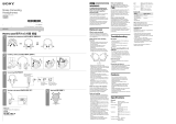 Sony MDR-NC8 User manual