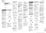 Sony MDR-NC50 Owner's manual