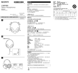 Sony MDR-MA100 Operating instructions