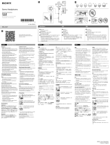 Sony XBA-A1AP User manual