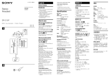 Sony DR-E10iP User manual