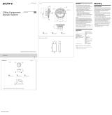 Sony XS-XB1621C Operating instructions