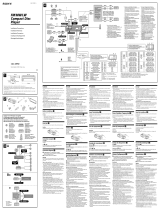 Sony CDX-MP80 Installation guide