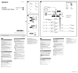 Sony CDX-G1050U Installation guide