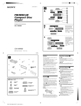 Sony CDX-M9900 Installation guide