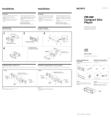 Sony CDX-2160 Installation guide