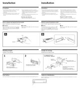 Sony CDX-C480 Installation guide