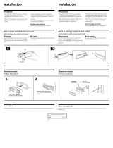 Sony CDX-3170 Installation guide