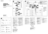 Sony CDX-F7710 Installation guide