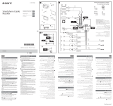 Sony XSP-N1BT Installation guide